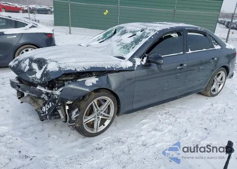 2018 Audi S4 3.0T Premium Plus from USA, damaged, VIN WAUB4AF47JA113398